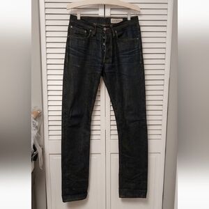 Gustin Men's Selvedge Dark Jeans